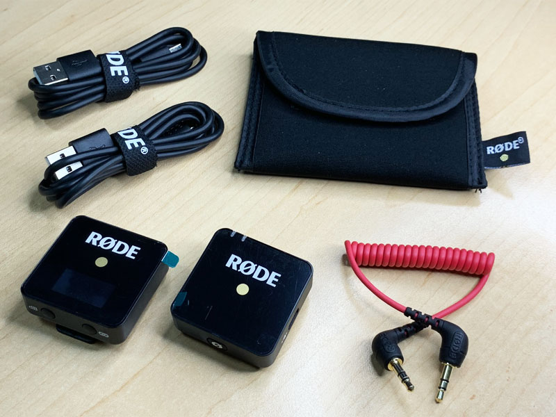 新しいブランド rode rode wireless ワイヤレスマイク go 付属品多数